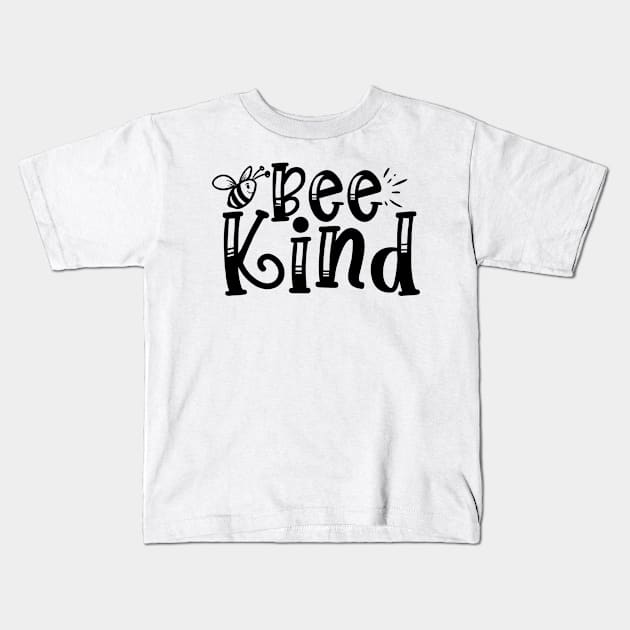 Bee kind Kids T-Shirt by p308nx